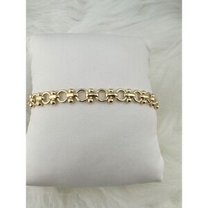 Gold Plated Adjustable Bolo Bracelet Link Chain Jewelry New